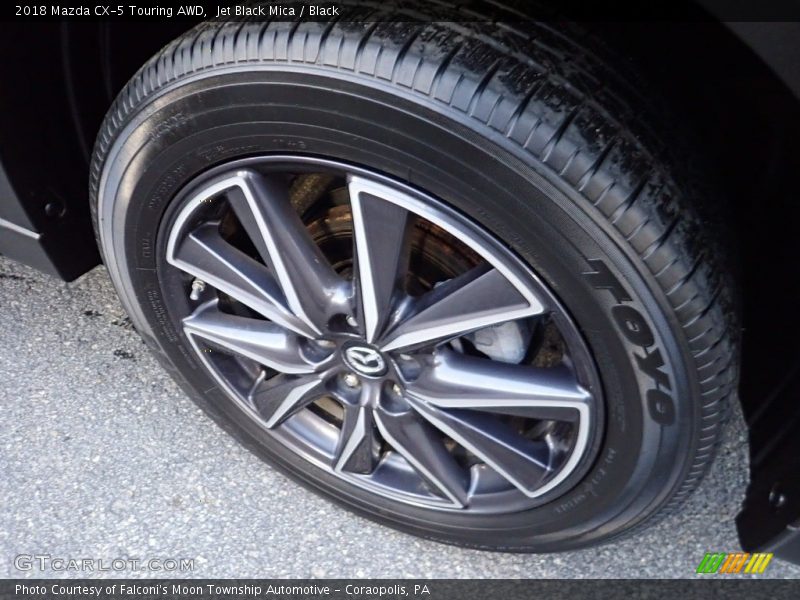 Jet Black Mica / Black 2018 Mazda CX-5 Touring AWD