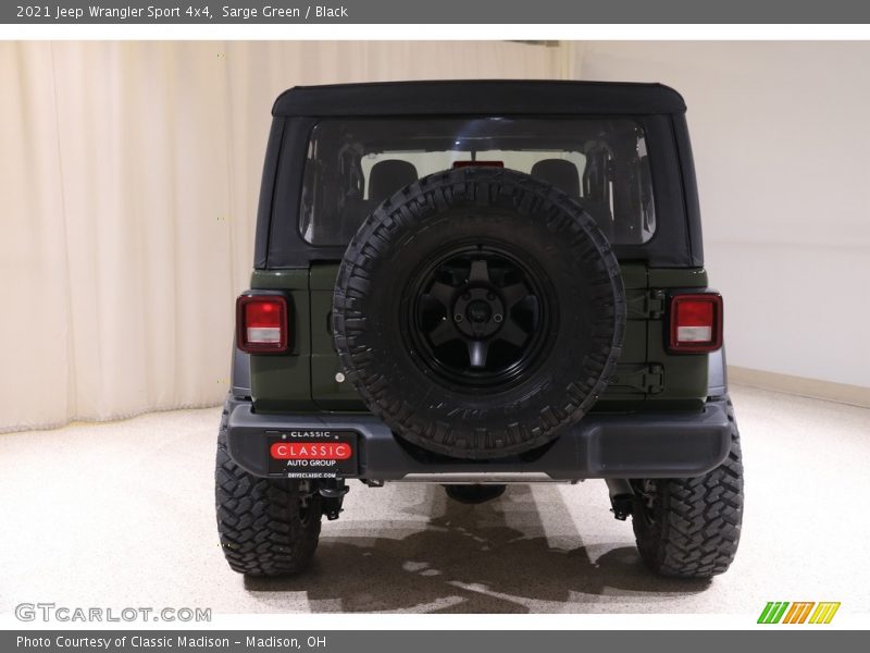 Sarge Green / Black 2021 Jeep Wrangler Sport 4x4