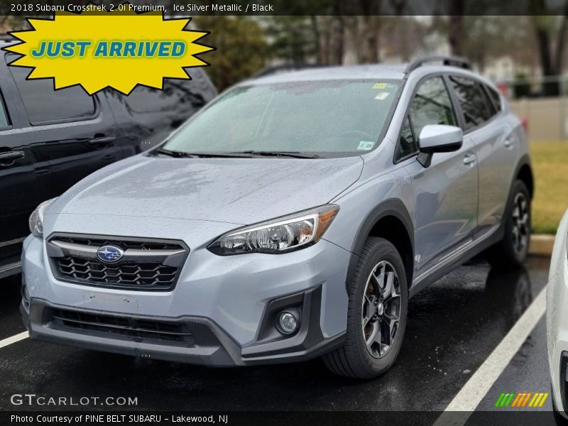 Ice Silver Metallic / Black 2018 Subaru Crosstrek 2.0i Premium