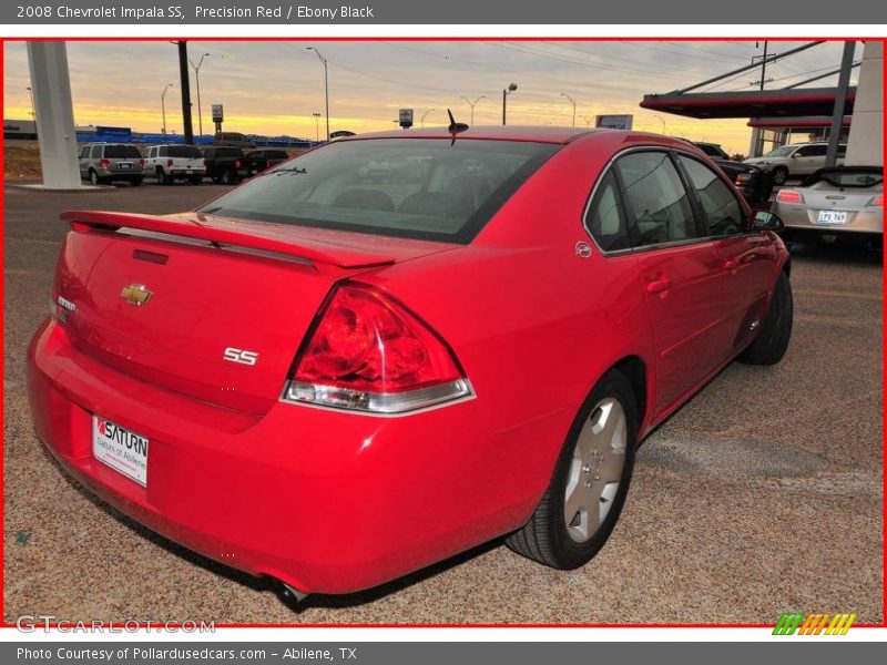 Precision Red / Ebony Black 2008 Chevrolet Impala SS