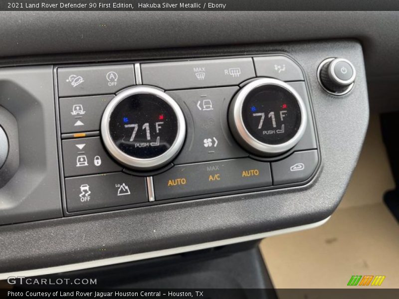 Hakuba Silver Metallic / Ebony 2021 Land Rover Defender 90 First Edition