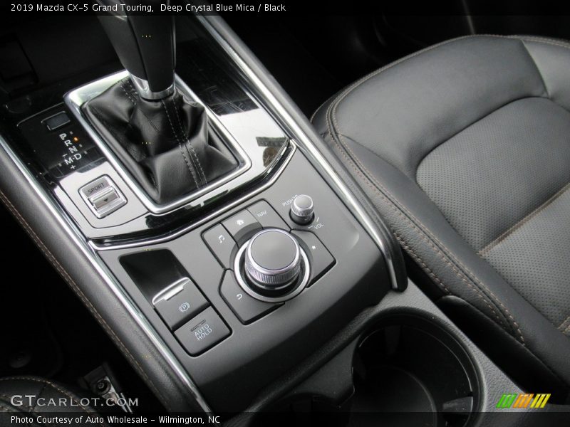 Deep Crystal Blue Mica / Black 2019 Mazda CX-5 Grand Touring