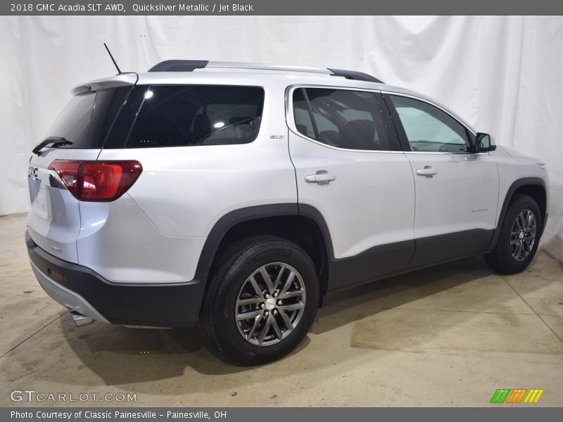 Quicksilver Metallic / Jet Black 2018 GMC Acadia SLT AWD
