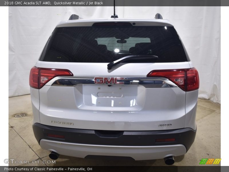 Quicksilver Metallic / Jet Black 2018 GMC Acadia SLT AWD