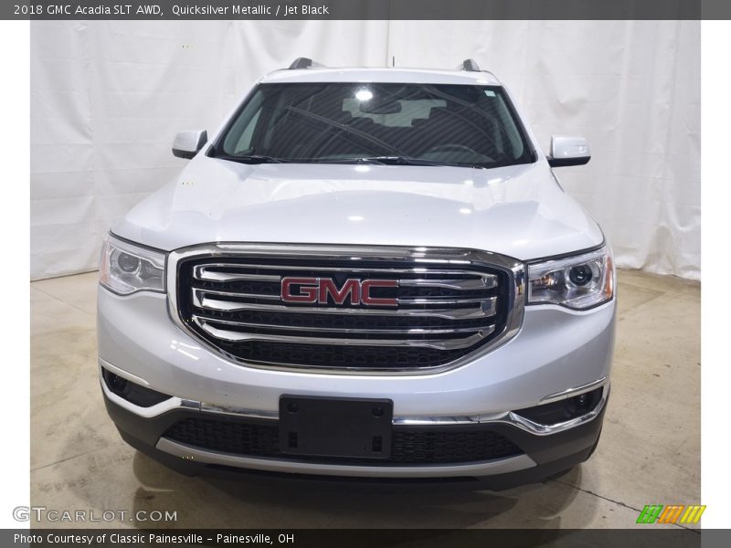 Quicksilver Metallic / Jet Black 2018 GMC Acadia SLT AWD