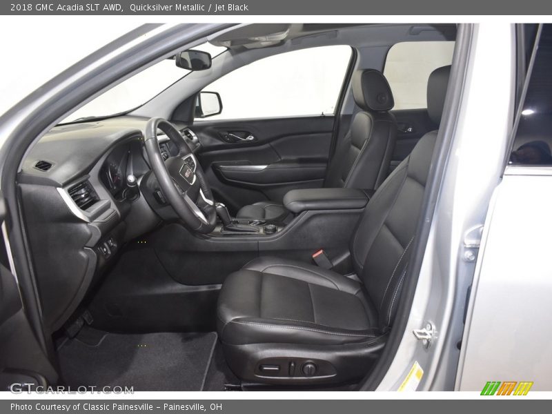 Quicksilver Metallic / Jet Black 2018 GMC Acadia SLT AWD