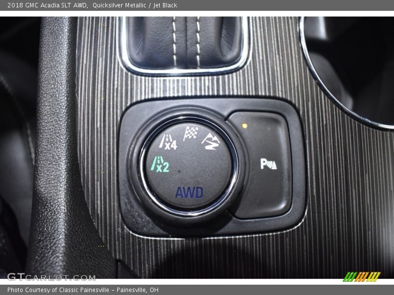 Quicksilver Metallic / Jet Black 2018 GMC Acadia SLT AWD