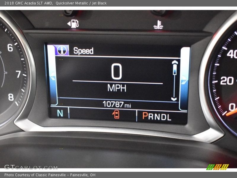 Quicksilver Metallic / Jet Black 2018 GMC Acadia SLT AWD