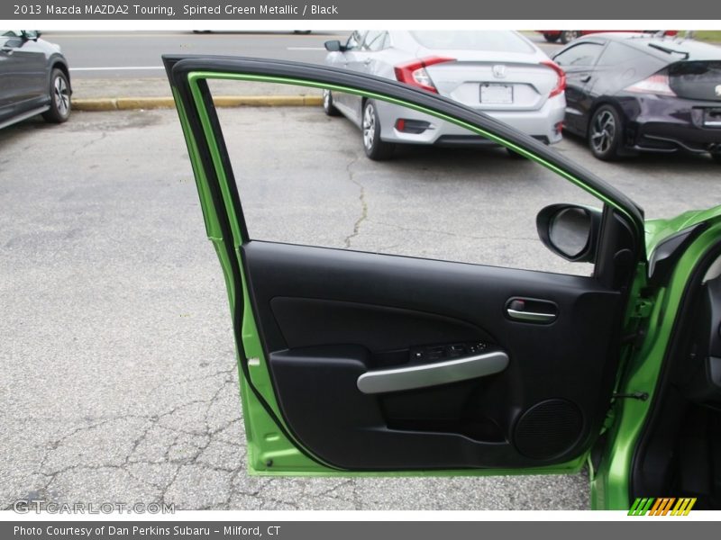 Spirted Green Metallic / Black 2013 Mazda MAZDA2 Touring