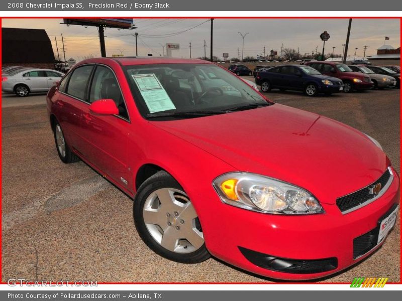 Precision Red / Ebony Black 2008 Chevrolet Impala SS