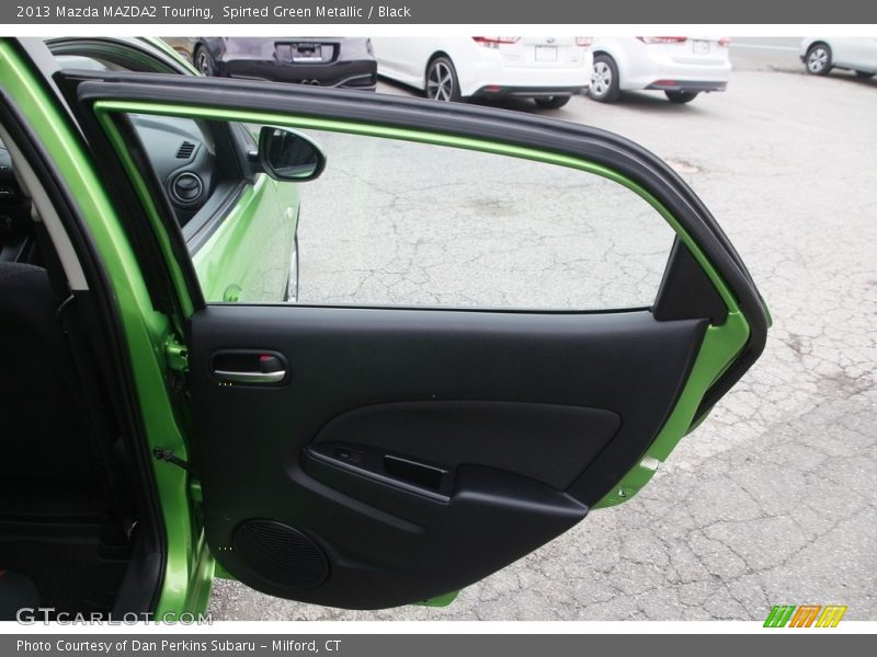 Spirted Green Metallic / Black 2013 Mazda MAZDA2 Touring