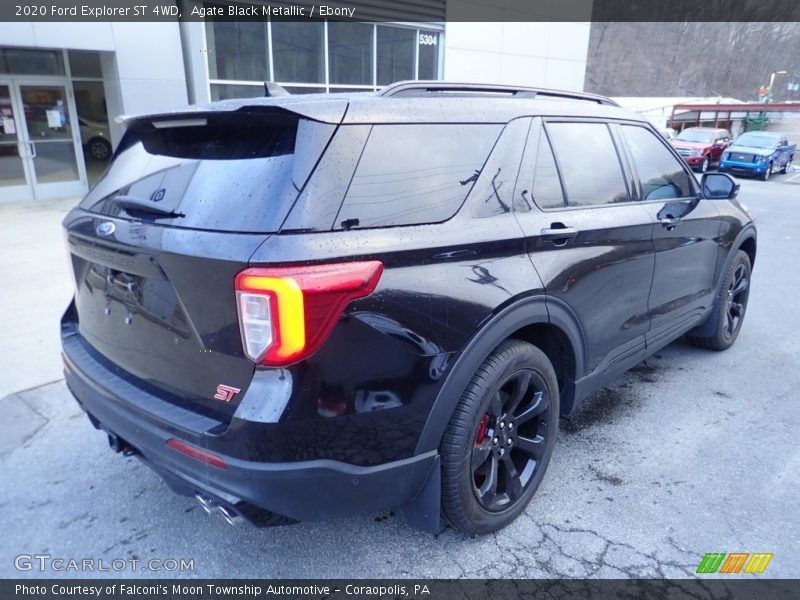 Agate Black Metallic / Ebony 2020 Ford Explorer ST 4WD