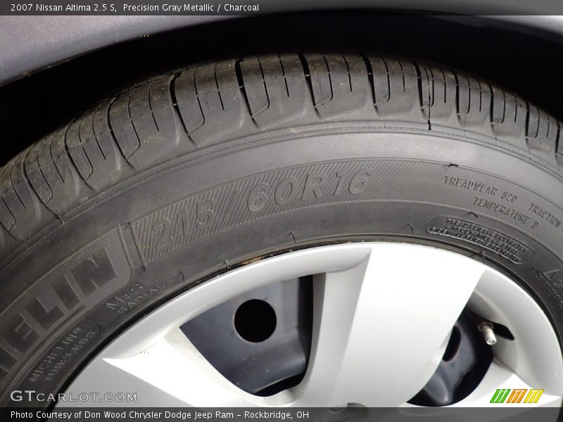 Precision Gray Metallic / Charcoal 2007 Nissan Altima 2.5 S