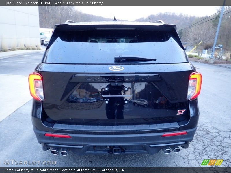 Agate Black Metallic / Ebony 2020 Ford Explorer ST 4WD