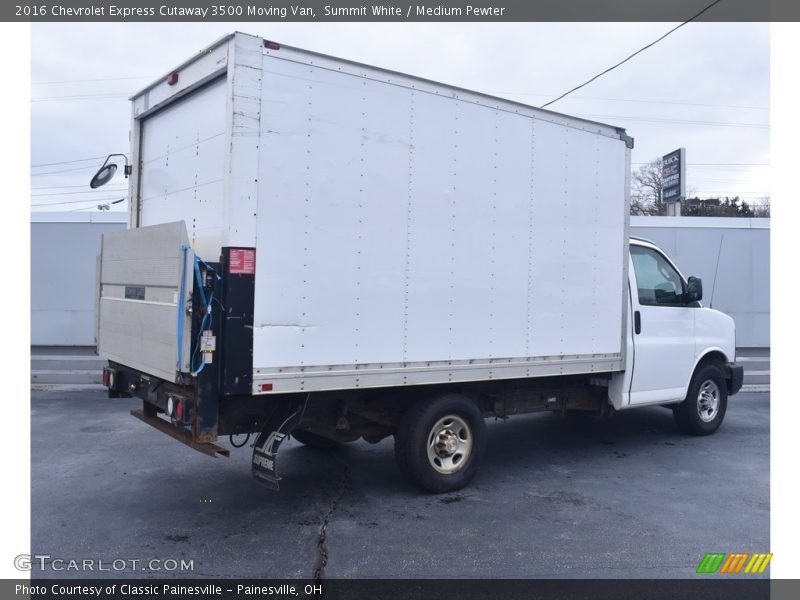 2016 Express Cutaway 3500 Moving Van Summit White