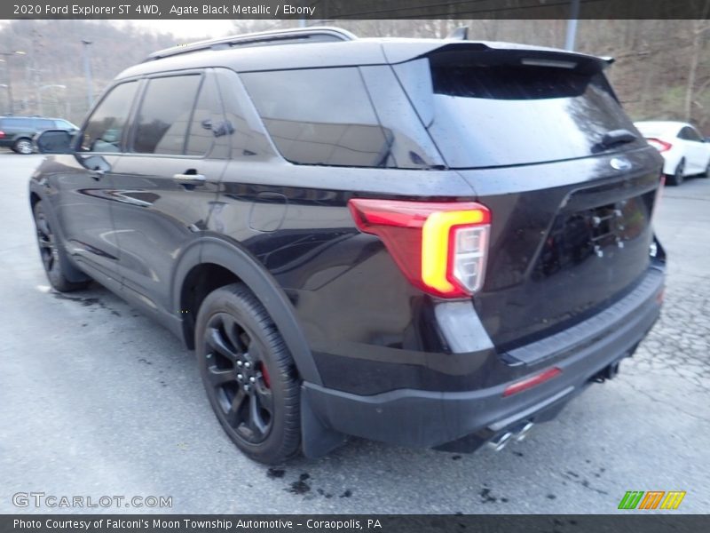 Agate Black Metallic / Ebony 2020 Ford Explorer ST 4WD