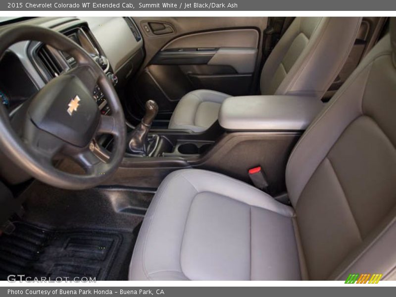 Summit White / Jet Black/Dark Ash 2015 Chevrolet Colorado WT Extended Cab