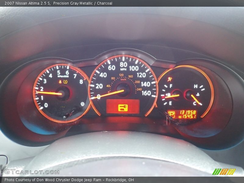 Precision Gray Metallic / Charcoal 2007 Nissan Altima 2.5 S