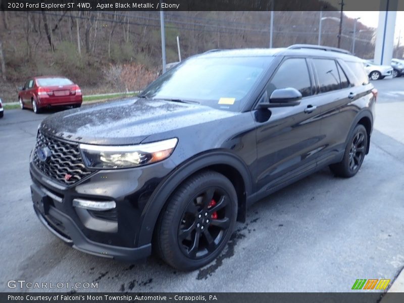 Agate Black Metallic / Ebony 2020 Ford Explorer ST 4WD