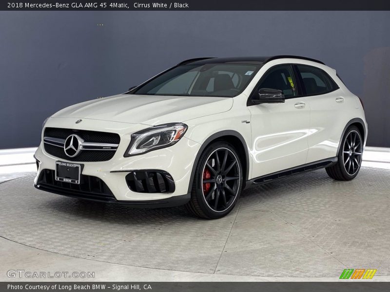 Cirrus White / Black 2018 Mercedes-Benz GLA AMG 45 4Matic