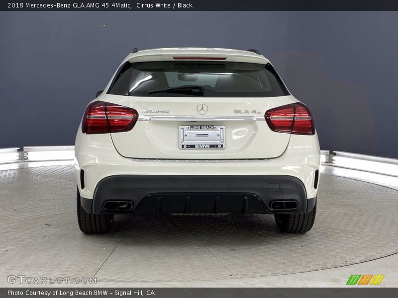 Cirrus White / Black 2018 Mercedes-Benz GLA AMG 45 4Matic
