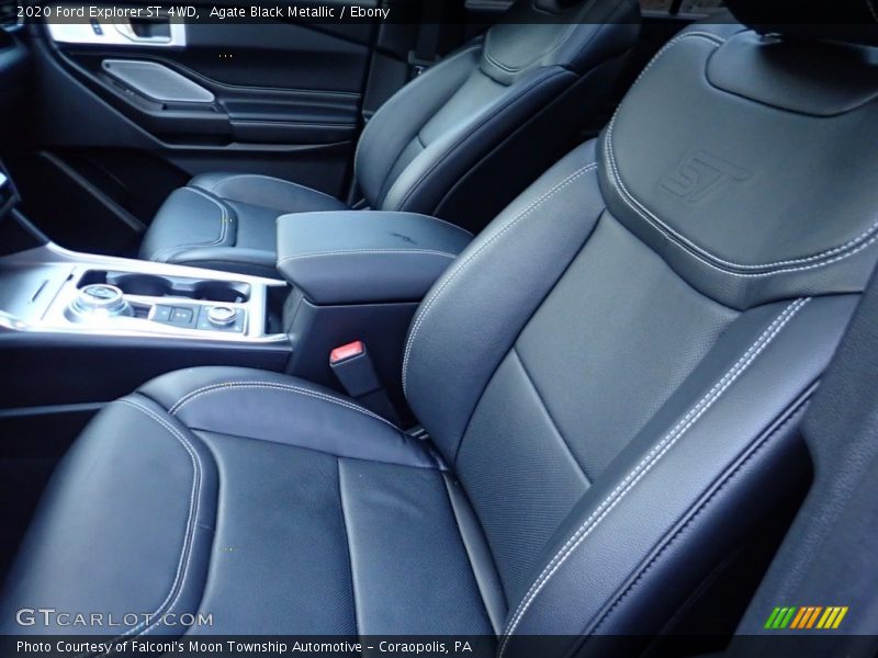 Agate Black Metallic / Ebony 2020 Ford Explorer ST 4WD