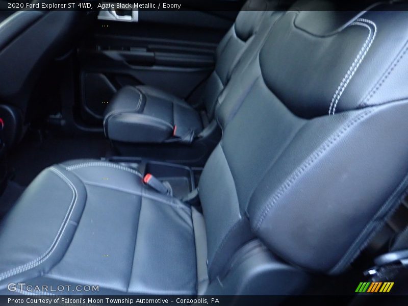 Agate Black Metallic / Ebony 2020 Ford Explorer ST 4WD
