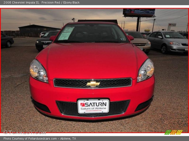 Precision Red / Ebony Black 2008 Chevrolet Impala SS