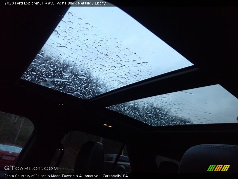 Agate Black Metallic / Ebony 2020 Ford Explorer ST 4WD
