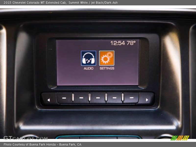 Summit White / Jet Black/Dark Ash 2015 Chevrolet Colorado WT Extended Cab