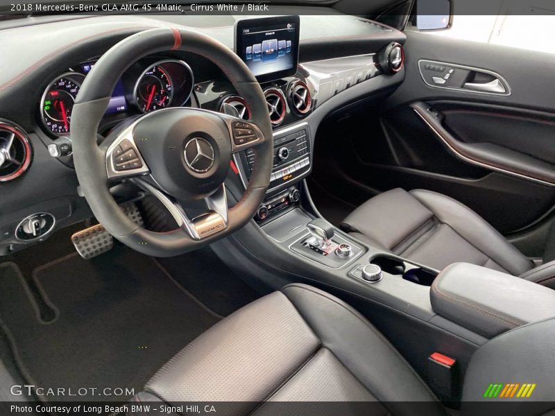 Cirrus White / Black 2018 Mercedes-Benz GLA AMG 45 4Matic