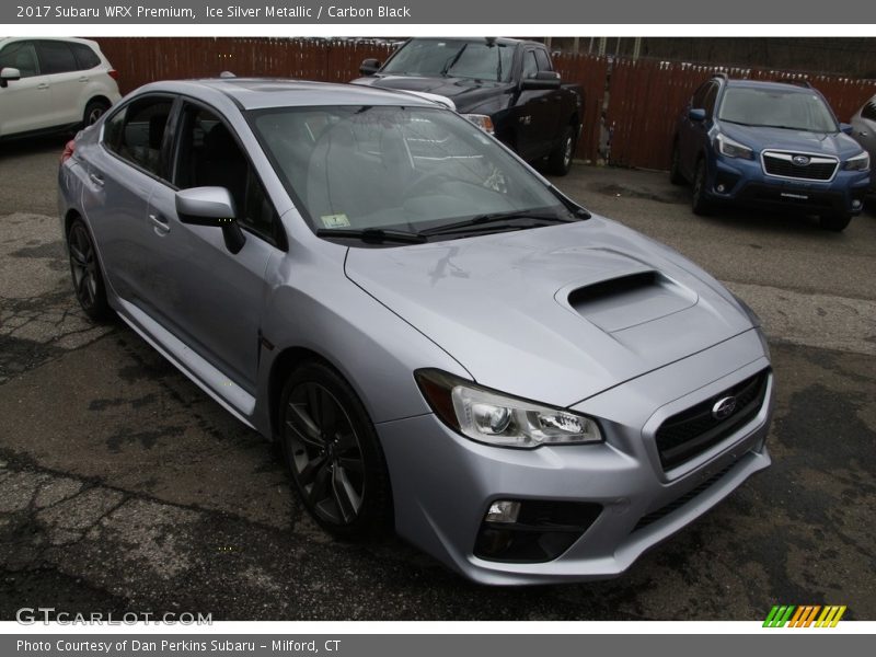 Ice Silver Metallic / Carbon Black 2017 Subaru WRX Premium