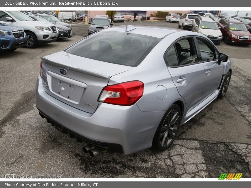 Ice Silver Metallic / Carbon Black 2017 Subaru WRX Premium