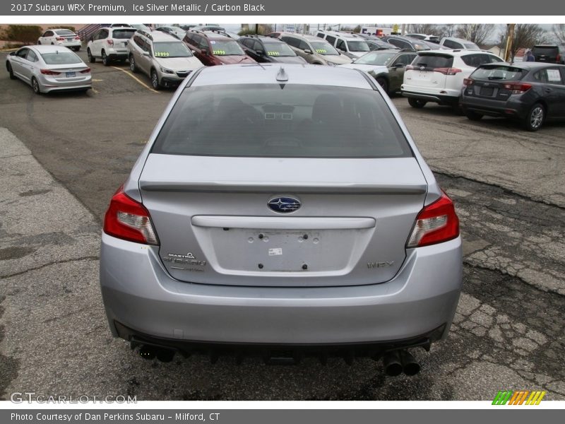 Ice Silver Metallic / Carbon Black 2017 Subaru WRX Premium