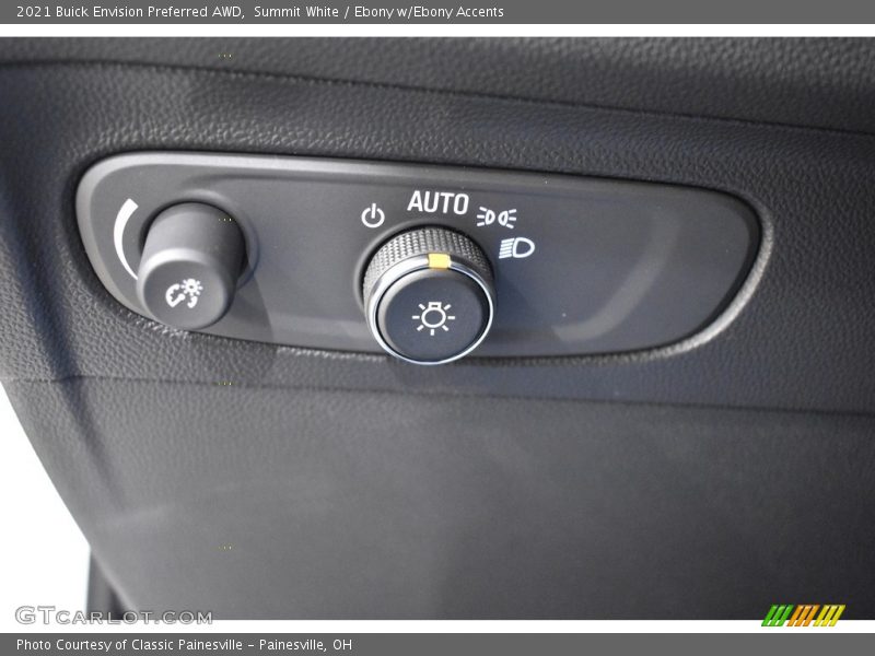 Summit White / Ebony w/Ebony Accents 2021 Buick Envision Preferred AWD