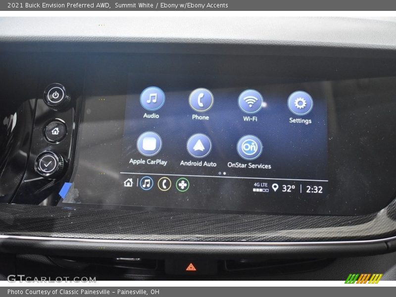 Summit White / Ebony w/Ebony Accents 2021 Buick Envision Preferred AWD