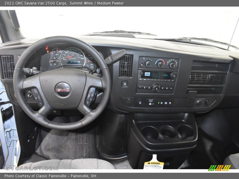 Summit White / Medium Pewter 2021 GMC Savana Van 2500 Cargo