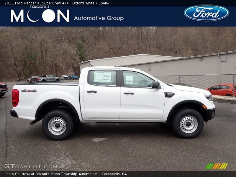 Oxford White / Ebony 2021 Ford Ranger XL SuperCrew 4x4