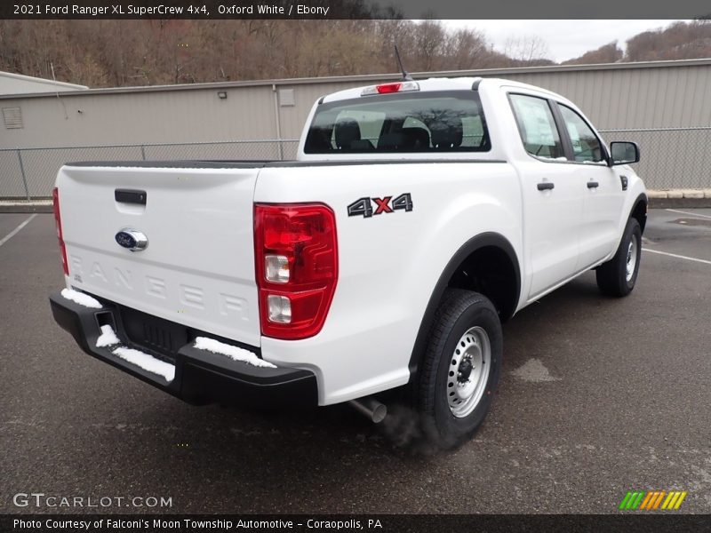 Oxford White / Ebony 2021 Ford Ranger XL SuperCrew 4x4