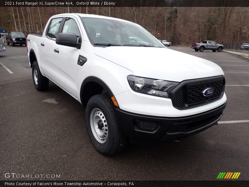 Oxford White / Ebony 2021 Ford Ranger XL SuperCrew 4x4