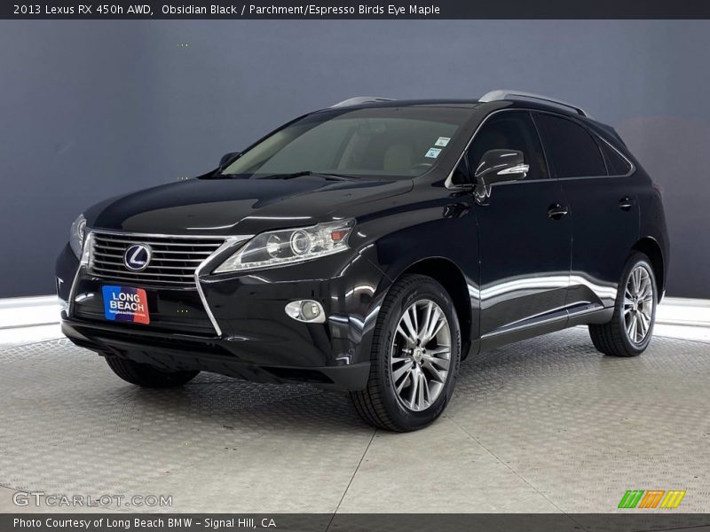 Obsidian Black / Parchment/Espresso Birds Eye Maple 2013 Lexus RX 450h AWD