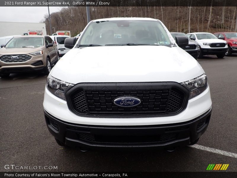Oxford White / Ebony 2021 Ford Ranger XL SuperCrew 4x4