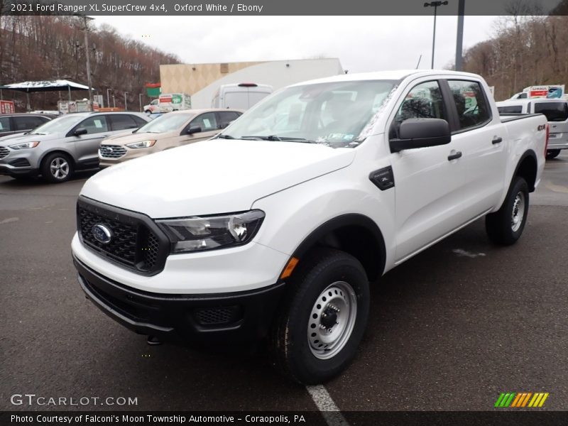 Oxford White / Ebony 2021 Ford Ranger XL SuperCrew 4x4