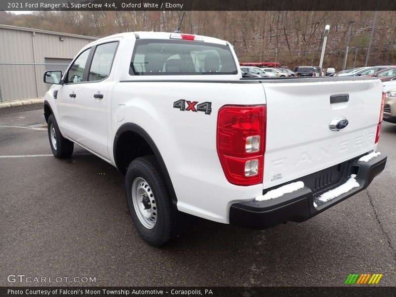 Oxford White / Ebony 2021 Ford Ranger XL SuperCrew 4x4
