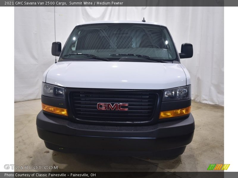 Summit White / Medium Pewter 2021 GMC Savana Van 2500 Cargo