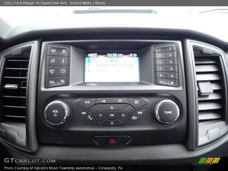 Oxford White / Ebony 2021 Ford Ranger XL SuperCrew 4x4