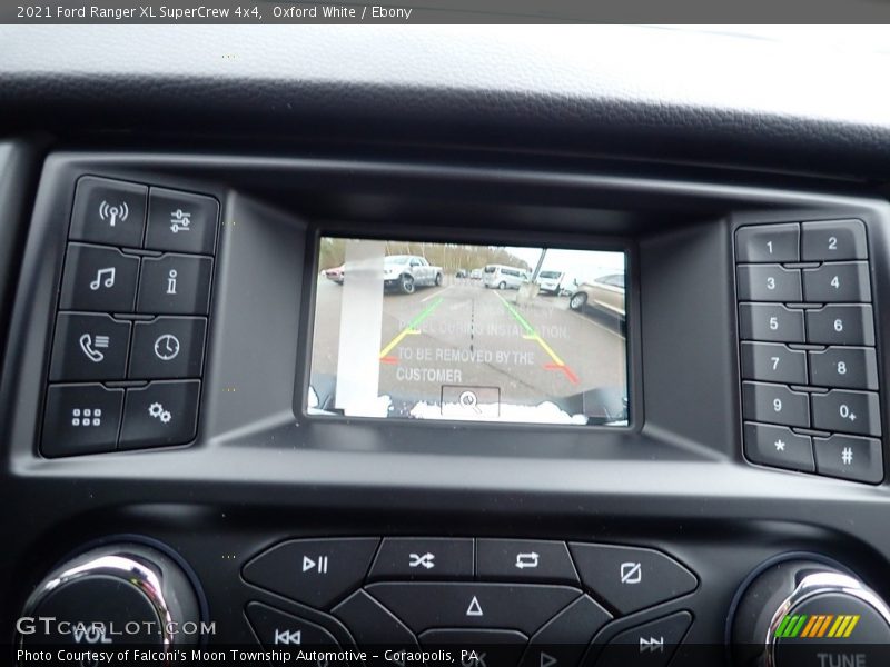 Oxford White / Ebony 2021 Ford Ranger XL SuperCrew 4x4