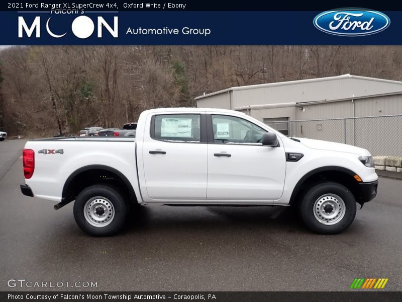 Oxford White / Ebony 2021 Ford Ranger XL SuperCrew 4x4