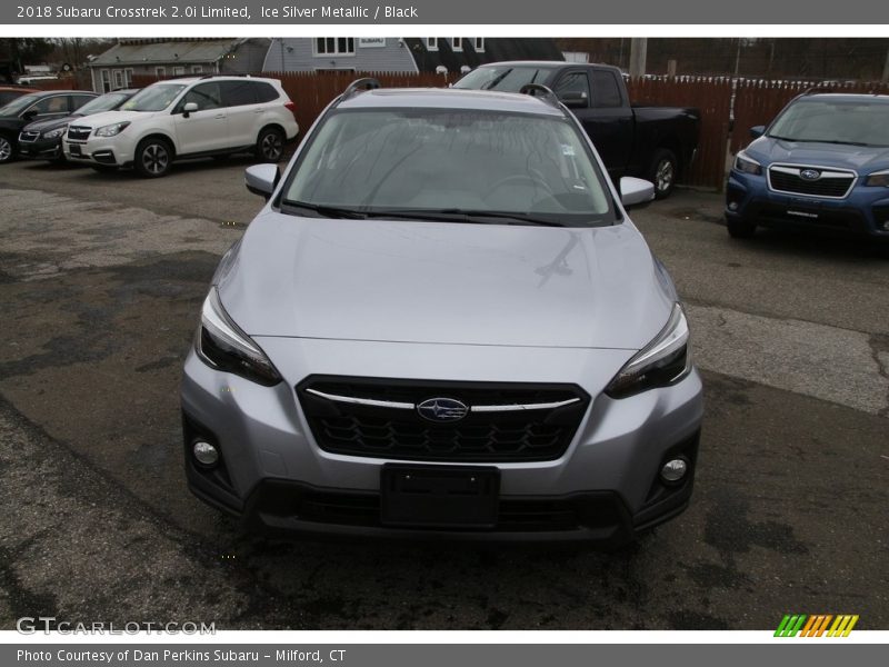 Ice Silver Metallic / Black 2018 Subaru Crosstrek 2.0i Limited