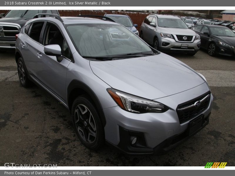 Ice Silver Metallic / Black 2018 Subaru Crosstrek 2.0i Limited